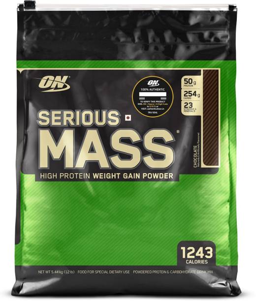Optimum Nutrition (ON) Serious Mass High Protein and High Calorie Powder Weight Gainers/Mass Gainers