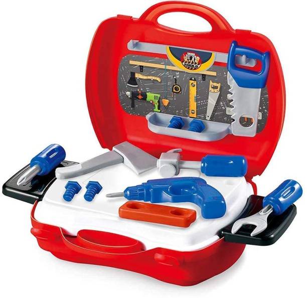 SINGING NOISE Play Set Toy Construction Tools Kit Toys Portable Tool Toy with Accessories