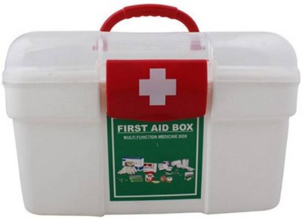 Healthcave Multi-layer First Aid Kit Medicine Storage Box And Family Emergency Kit Cabinet Organizer Medical Box (Large) First Aid Kit