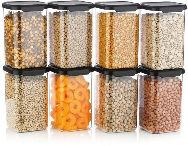 Flipkart SmartBuy Kitchen Containers Set Air Tight Plastic Storage Container Combo Boxes Dabba For Groceries  - 1100 ml Plastic Grocery Container