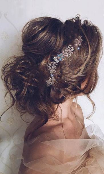 krelin Bun Juda Maker Flower Gajra Hair Accessories For Women andGirls,Wedding Tiara Bun