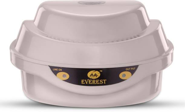 Everest EPS 50 Voltage Stabilizer Used for Single Door Refrigerator (Working Range : 130 V - 290 V) Grey