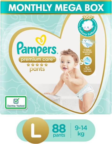 Pampers Premium Care Diapers - L