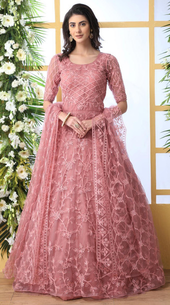 Pink Womens Gowns - Buy Pink Womens 