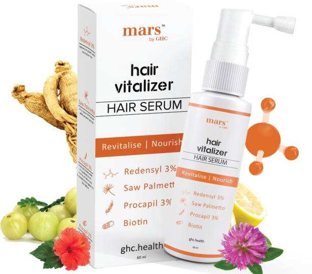 mars by GHC Hair Vitalizer With Redensyl and Procapil|Boosts Hair growth|Control Hair Fall