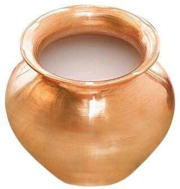 SBBCO Handmade 100% Pure Copper Pot Size-10 Copper Pooja KalashHandmade 100% Pure Copper Pot Size-10 Copper Pooja Kalash Copper Kalash