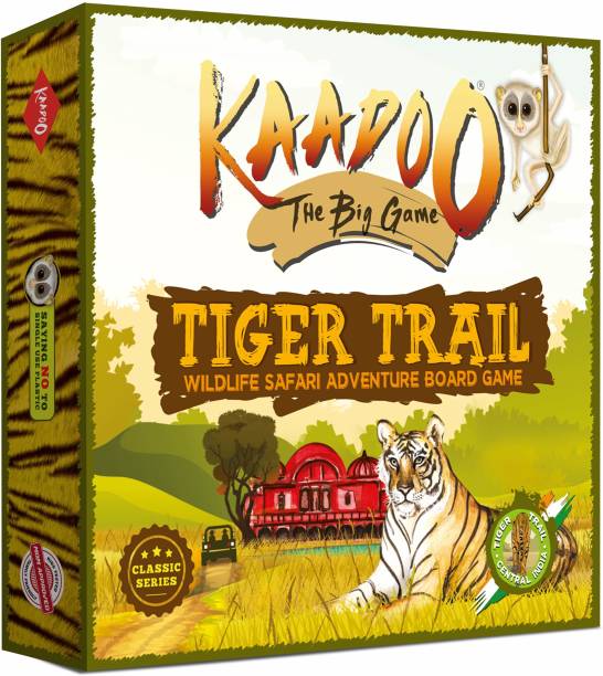Kaadoo Tiger Trail-Central India Edition Educational Board Games Board Game