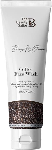 The Beauty Sailor Coffee  Gently Exfoliates For Radiant, Cleanse & Energize Skin Face Wash