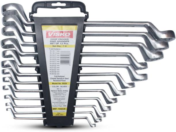 VISKO S029 Ring spanner Double Sided Box End Wrench