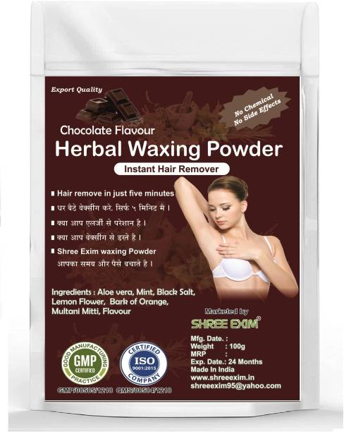 SHREE EXIM Chocolate Instant Hair Remover Painless Waxing Powder Wax