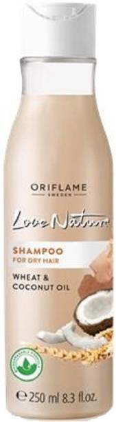 Oriflame Sweden Love Nature Shampoo for Dry hair with Wheat & Coconut Oil