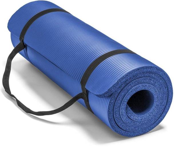 ALLFIT Yoga Mat with Strap for Gym Workout, Thickness, Anti-Slip Yoga Mat for 6 MM 6 mm mm Yoga Mat