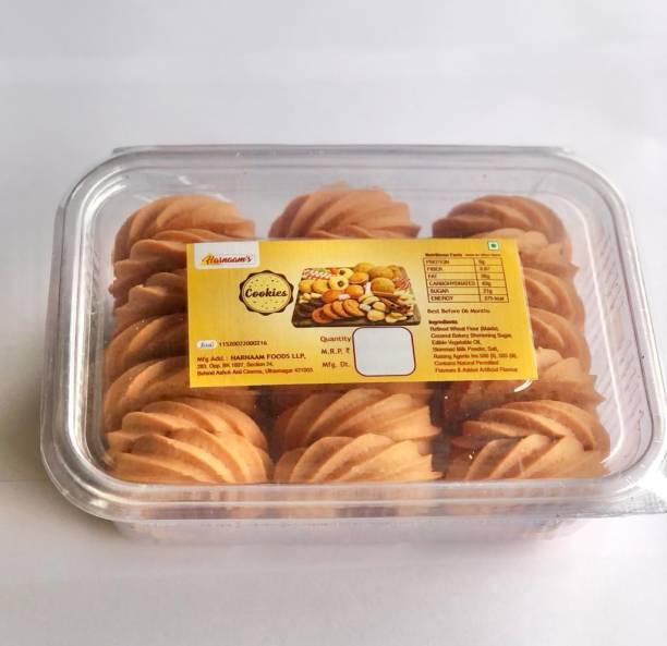 HARNAAM'S COOKIES COMBO - JAM / JEERA - 550 GRAMS - BEST INDIAN BAKERY BISCUITS Cookies