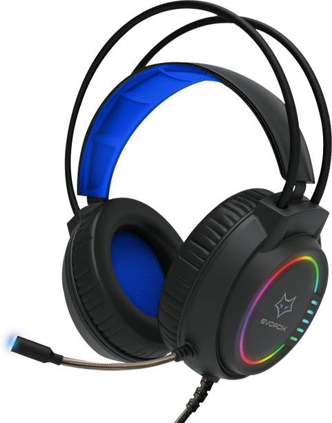 Top Headset L Gaming cheap price 5stars Flipkart in India 23 AMKETTE EvoFox Nebula RGB Gaming Wired Gaming Headset