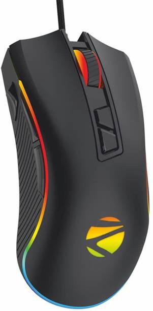 ZEBRONICS Zeb-Tempest + Wired Optical  Gaming Mouse
