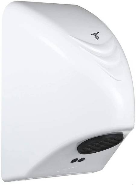 KR STORE ABS-Plastic 850W Wall Mounted Electrical Auto Sensor Jet Air Hand Dryer for Office, Mall, Hotel, School (White) Hand Dryer Machine