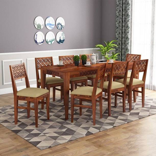 8 Seater Dining Tables Sets At Ed S On Flipkart 8 Seater Dining Tables Sets At, Round Dining Table Set For 8 Dimensions