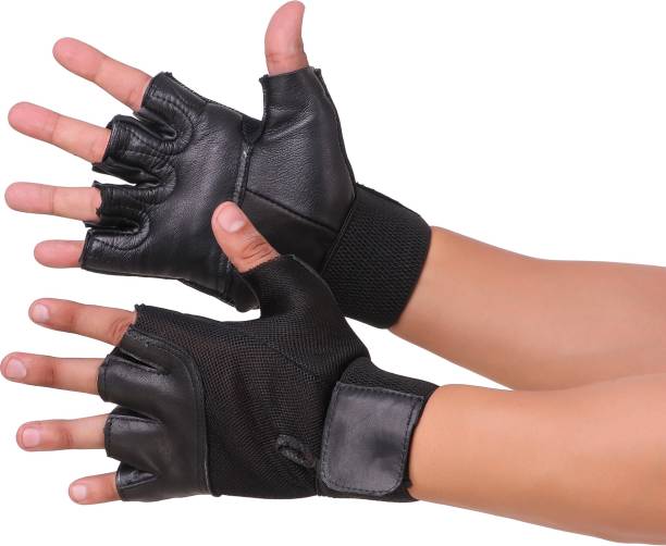 DaylFora Weight Lifting With Wrist Support Gym & Fitness Gloves