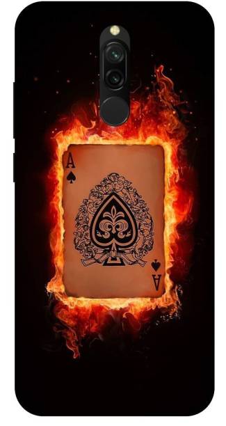 THESTONEWELL Back Cover for Redmi 8 playing cards games back cover cases cover