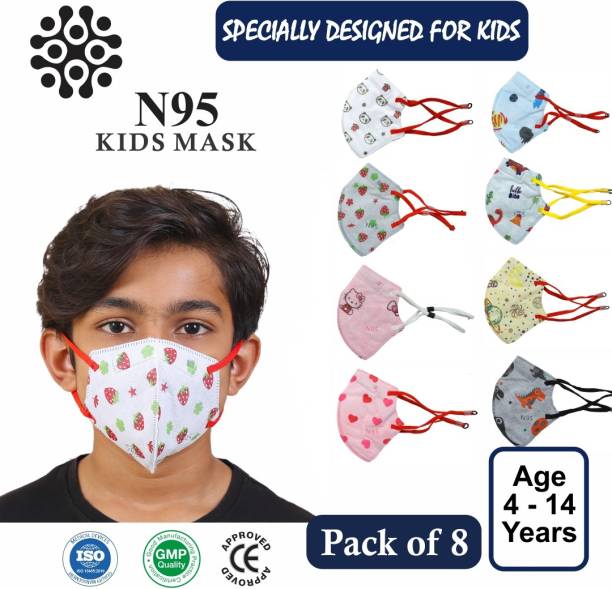 FINGMARK KID08BOY KID08BOY Washable Surgical Mask With Melt Blown Fabric Layer