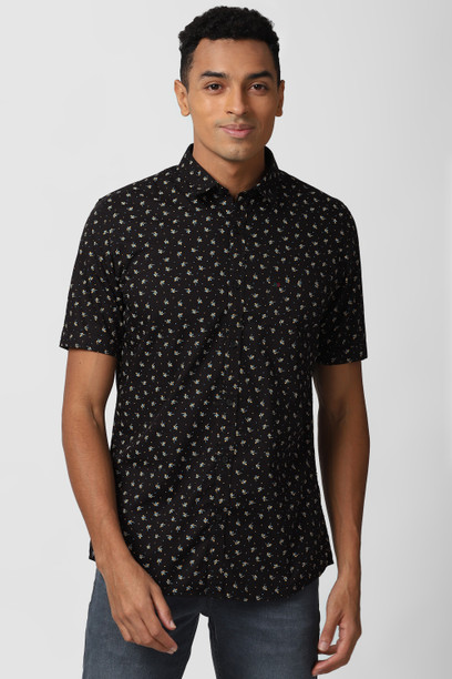 Black Mens Casual Shirts - Buy Black 