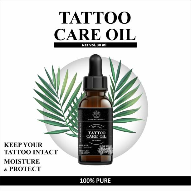 Happytree Organics Tattoo care Oil for the Extra care of your Tattoo Shining Tattoo Ink
