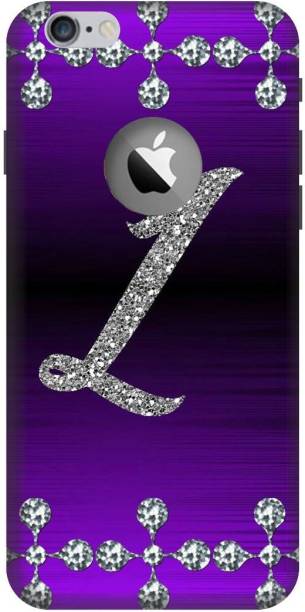 Yoprint Back Cover for iPhone 6 logo cut L Logo Printed...