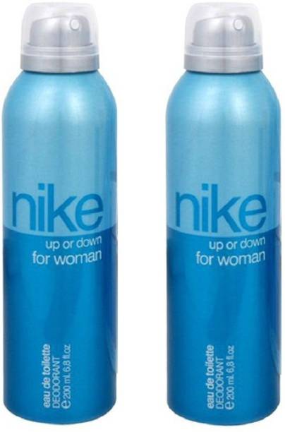NIKE UP OR DOWN PACK OF 2 Deodorant Spray  -  For Women