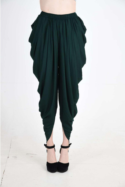 Pallu Highlight Womens Dhoti Pants 