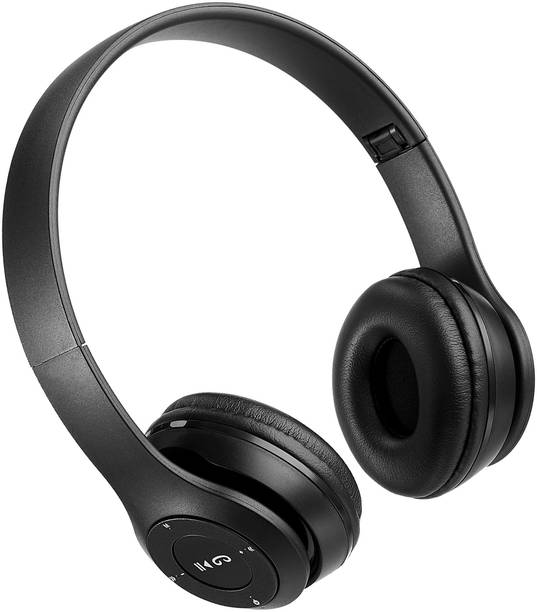 Top headset i can wear self cheap price 5stars Flipkart in India 40 Casa Tech Wireless Bluetooth Headphone HD Sound and Bass, SD Card Slot Bluetooth Headset