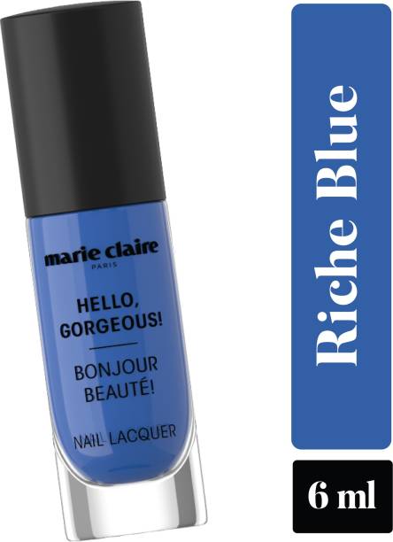 Marie Claire Paris Hello Gorgeous! Nail Lacquer Riche Blue