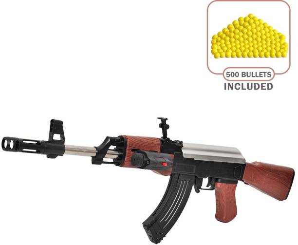 NHR AK47 Sniper Toy Gun with 500 Bullets, for Kids Up to 10 Years Guns & Darts
