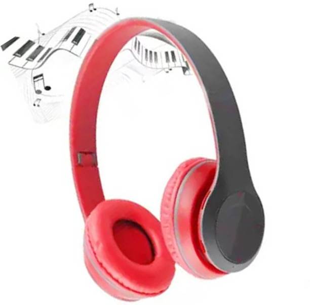 Top headset i can wear self cheap price 5stars Flipkart in India 60 Casa Tech Foldable/Office/ Wireless Headphone with Mic Bluetooth Headset Bluetooth Headset