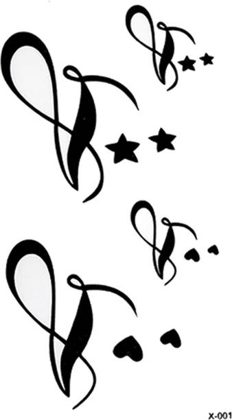 Designer Tattoos Sticker Buy Designer Tattoos Sticker Online At Best Prices In India Flipkart Com