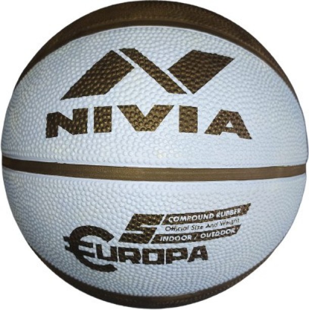 Nivia Europa 5 Compound Rubber Basketball 