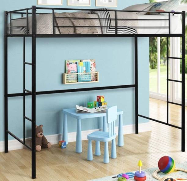 Rectangle Bunk Loft Beds, Joplin Twin Loft Bed With Desk And Bookcase