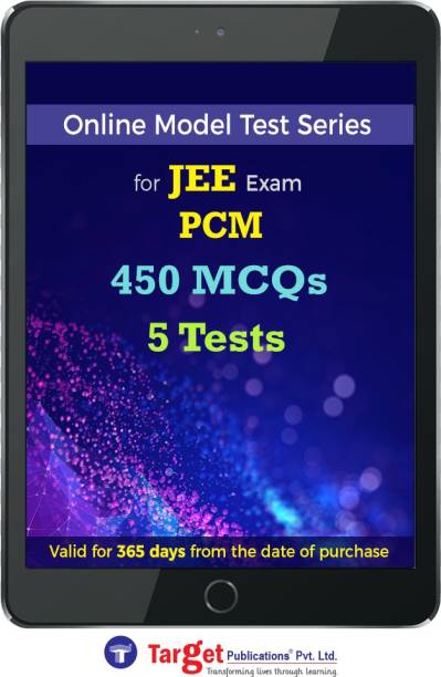 Target Publications JEE Main PCM Online Mock Tests Series | Practice 450 MCQs | Score Booster Model Tests with Solutions | Physics, Chemistry, Maths | 1 Year Subscription