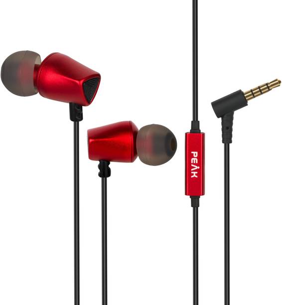 Top Headset Uses cheap price 5stars Flipkart in India 7 PEAK FUSION - O5 RED Wired Headset