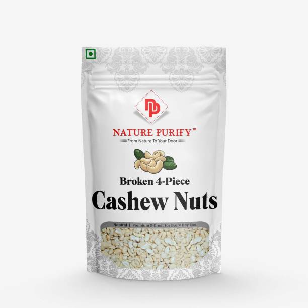 Nature Purify Cashew Nuts Broken 4-8 Pieces-1kg Cashews