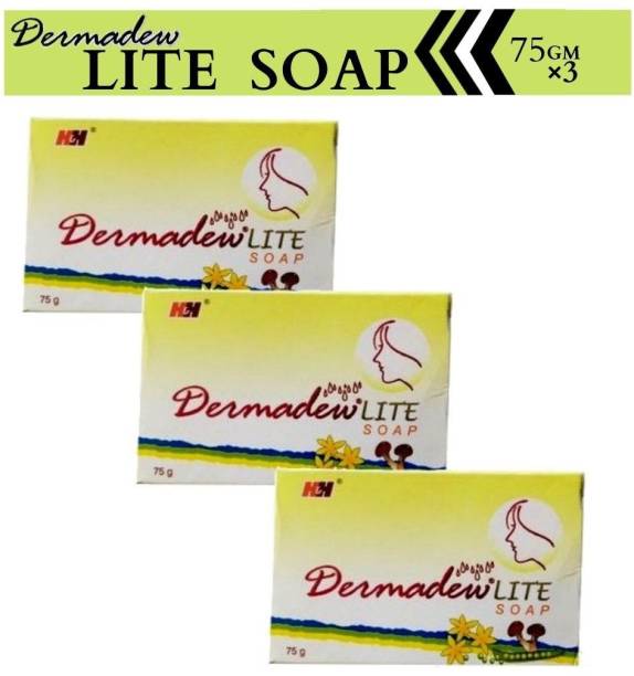 Aavzaa Dermadew LITE Soap (Pack of 3)
