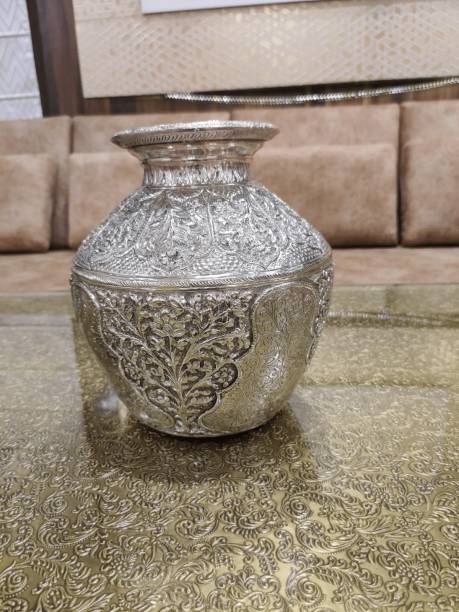 VERAC Nickel, Silver Vase