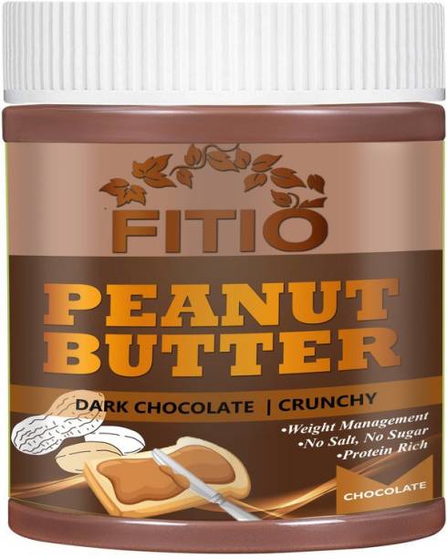 FITIO Chocolate Crunchy Peanut Butter Premium 475 g
