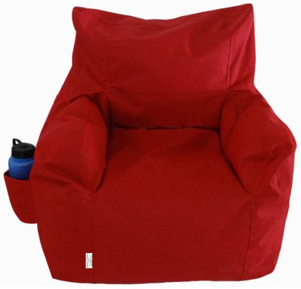 Flipkart Perfect Homes Studio XXXL Arm Chair Bean Bag Chair  With Bean Filling