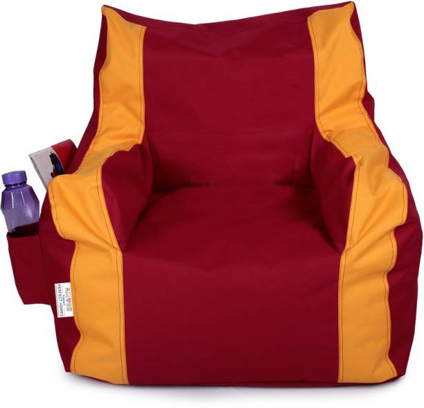Flipkart Perfect Homes Studio XXXL Arm chair Bean Bag Chair  With Bean Filling