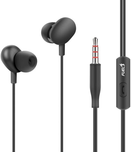 Top Headset India cheap price 5stars Flipkart in India 12 Fuel Tune 33 Wired Earphone Powerful HD Sound with High Bass Wired Headset