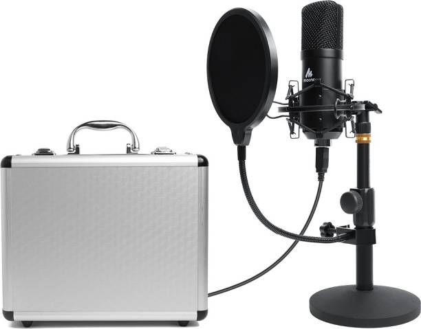 MAONO AU-A04TC USB Condenser Podcast PC Kit with Aluminum Case Microphone