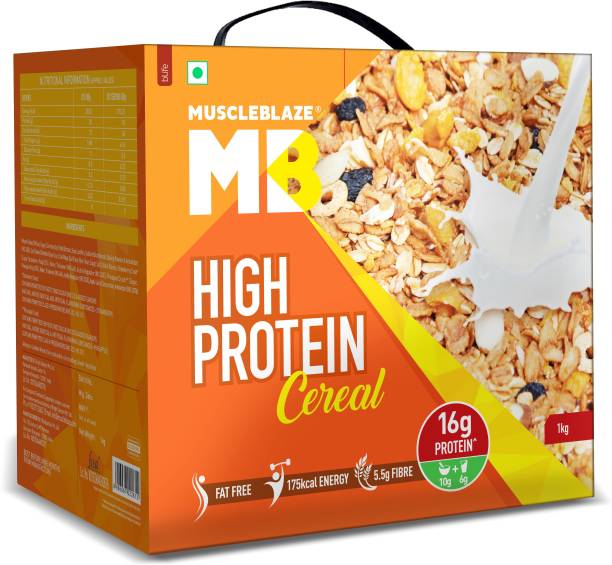 MUSCLEBLAZE High Protein Breakfast Protein Cereal