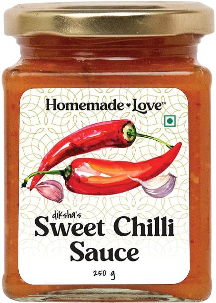 Homemade Love Sweet Chilli Garlic Sauce | All Natural | Thai Sweet Chilli Sauce | Red Chilli Sauce Sauce