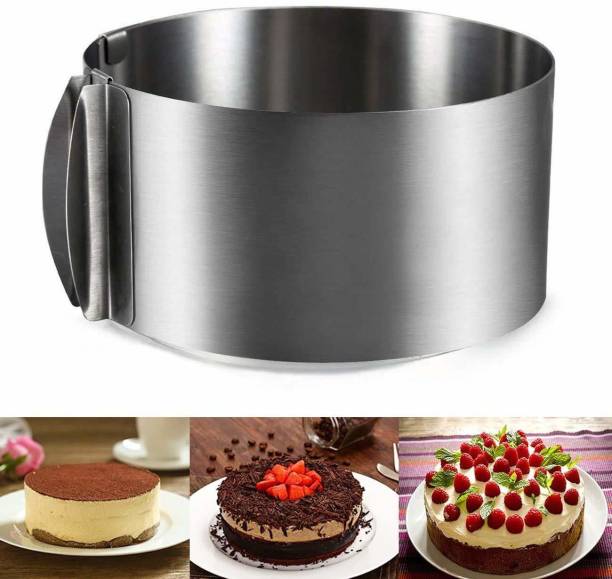 Bakers cutlery Cake Ring Adjustable Cutter Pastry Cutter