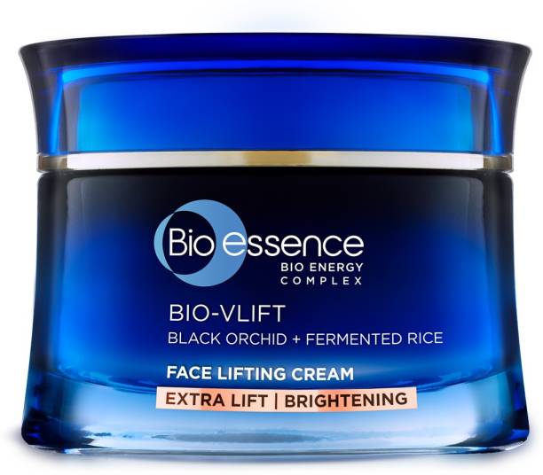 Bio-Essence Bio-Vlift Face Lifting Cream (Extra Lift + Brightening) | With Royal Jelly, Black Orchid & Bio-Energy Complex, Firms Skin By 6mm In 10 Minutes, Anti-Aging, Anti-Oxidant, Anti-Bacterial
